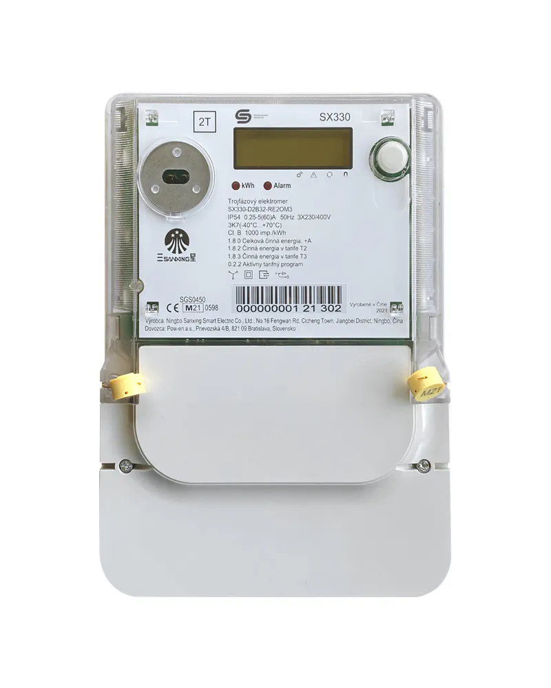 3-fázový štandardný elektromer SX330